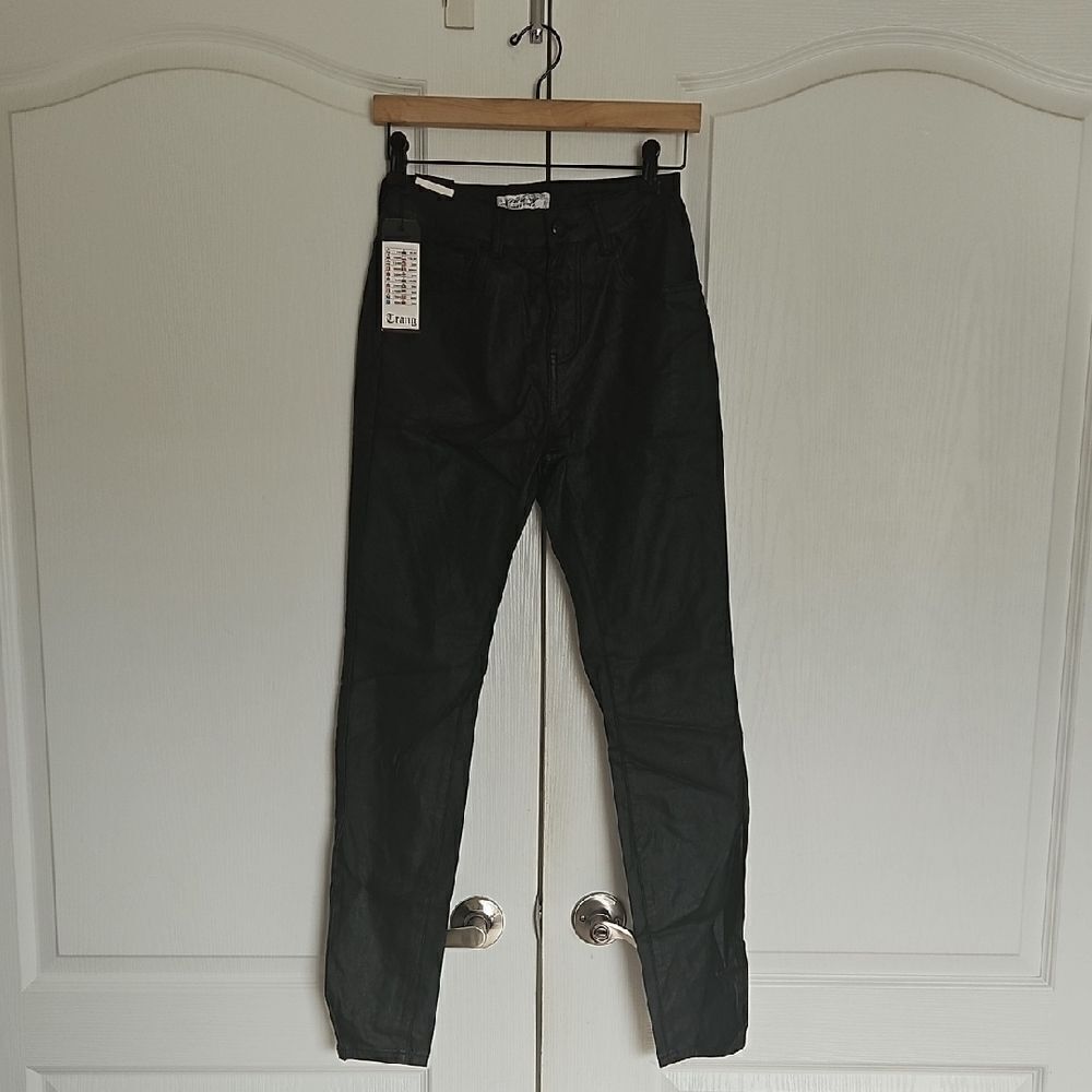 Black High-Waisted Pants